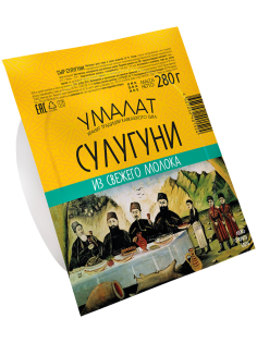 Сыр Умалат Сулугуни 45%, 280г