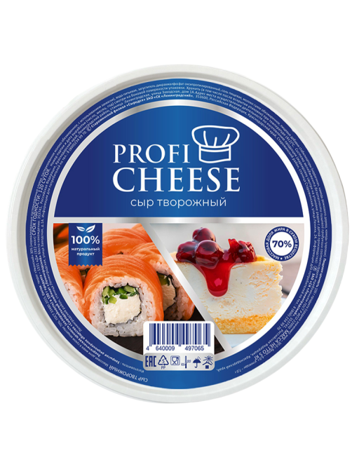 Сыр творожный Profi Cheese 70%, 5.5кг