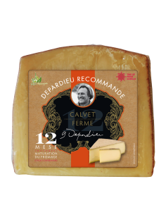 Сыр Depardieu Recommande Calvet Ferme твердый 50%, 250г
