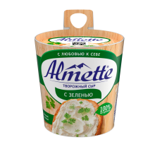 Сыр творожный Almette с зеленью 60%, 150г