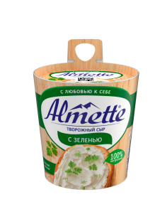 Сыр творожный Almette с зеленью 60%, 150г
