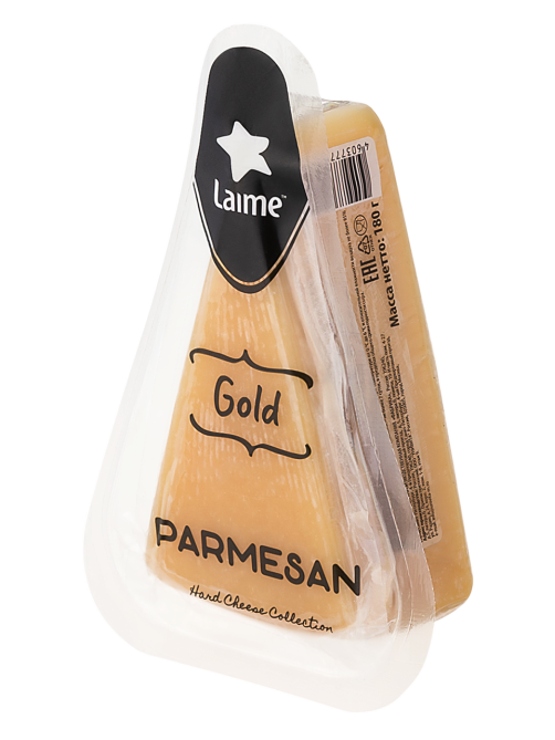 Сыр Laime Gold Пармезан 12 месяцев твердый 40%, 180г
