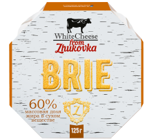 Сыр Whitecheese from Zhukovka Бри 60%, 125г