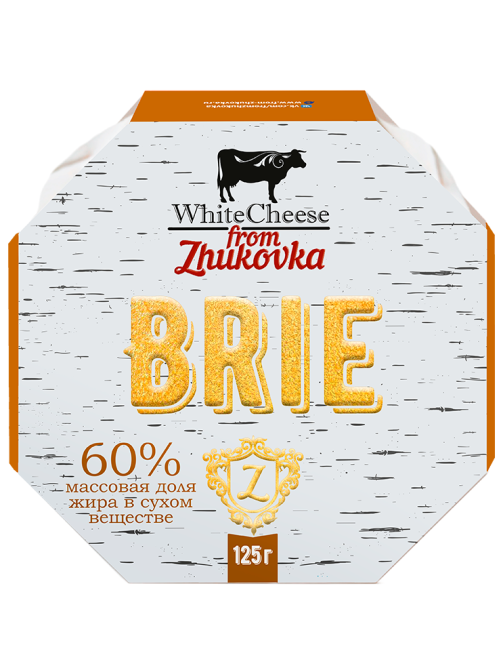 Сыр Whitecheese from Zhukovka Бри 60%, 125г