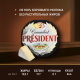Сыр мягкий President Камамбер с белой плесенью 45%, 125г