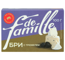 Сыр De Famille Бри с трюфелем 50%, 100г
