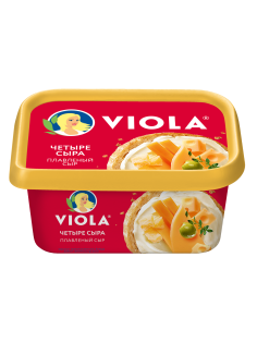 Сыр плавленый Viola четыре сыра 50%, 400г