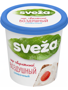 Сыр творожный Sveza Воздушный сливочный 60%, 150г