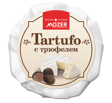 Сыр Mozer Тартуфо с белой плесенью и трюфелем 50%, 100г
