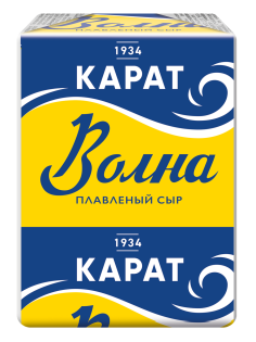 Сыр плавленый Карат Волна 45%, 90г
