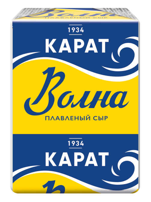 Сыр плавленый Карат Волна 45%, 90г