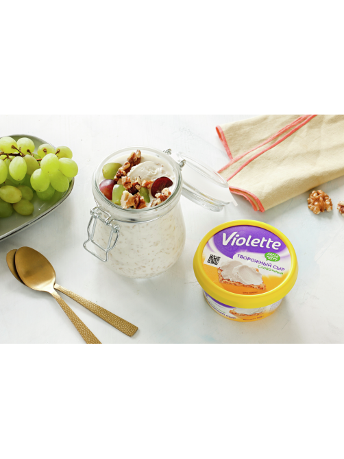 Сыр творожный Виолетта Violette Сливочный 70%, 140г