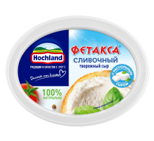 Сыр творожный Hochland Фетакса Сливочный с добавлением рассольного сыра 60%, 140г