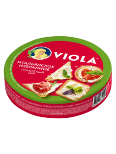 Сыр плавленый Viola Итальянское избранное треугольники, 130г