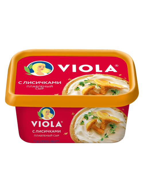 Сыр плавленый Viola с лисичками 50%, 400г