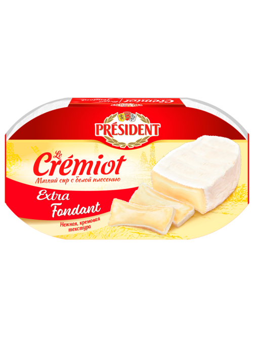 Сыр President Le Cremiot с белой плесенью 60%, 200г