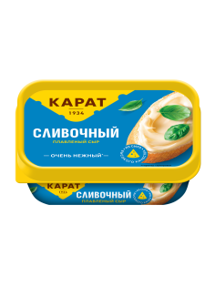 Сыр плавленый Карат сливочный 45%, 200г