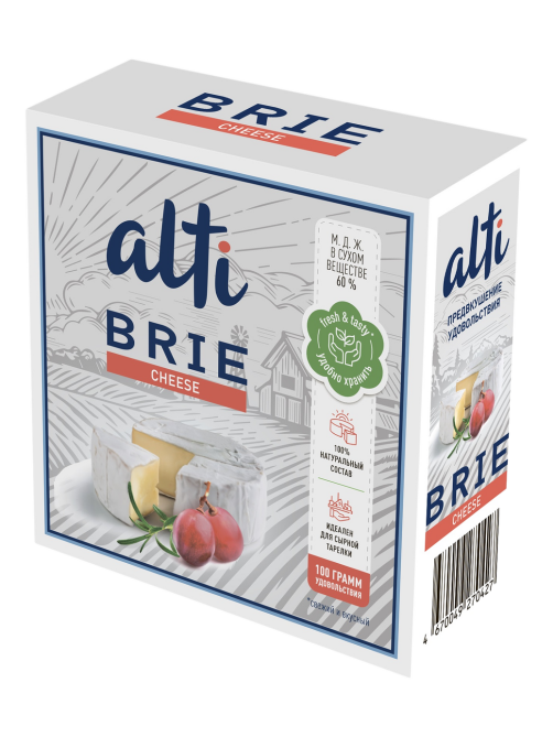 Сыр Alti Brie мягкий 60%, 100г