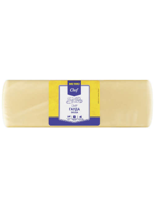 METRO Chef Сыр Гауда 48%, ~2.5кг