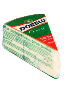 Сыр Dorblu Classic с голубой плесенью 50%, 100г