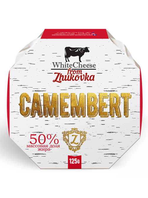 Сыр Whitecheese from Zhukovka Камамбер 50%, 125г