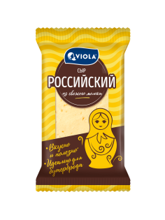 Сыр российский Viola кусок 50%, 180г