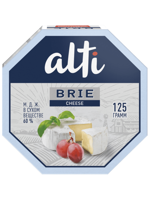 Сыр Alti Brie мягкий 60%, 125г