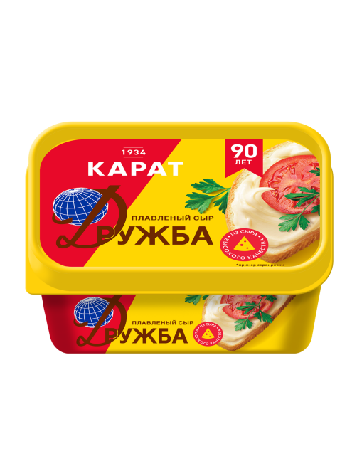 Сыр плавленый Карат дружба 45%, 400г
