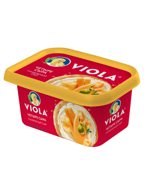 Сыр плавленый Viola четыре сыра 50%, 400г