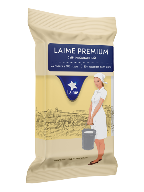 Сыр Laime Премиум полутвердый 50%, 200г