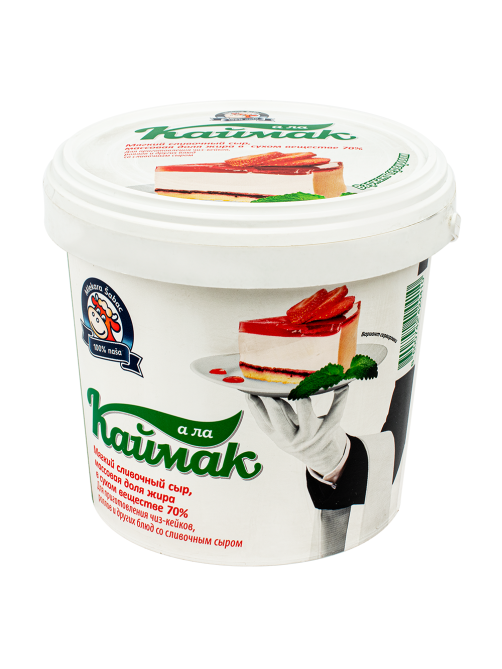 Сыр творожный Mlekara Sabac Каймак мягкий сливочный 70%, 2кг