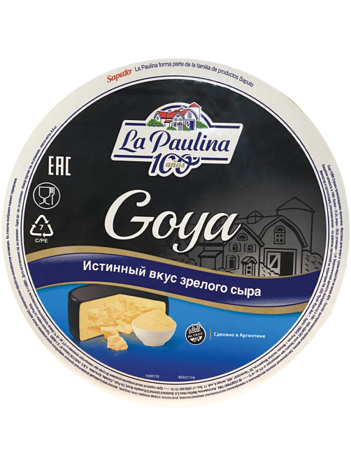 Сыр La Paulina Гойя 40%, ~2.7кг