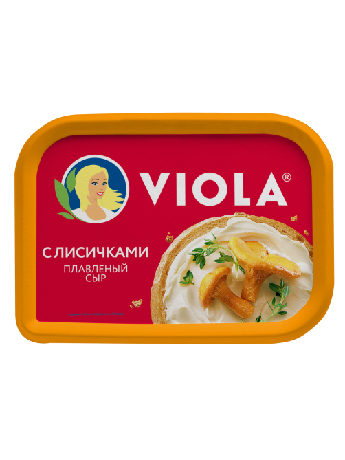 Сыр плавленый Viola с лисичками 50%, 400г