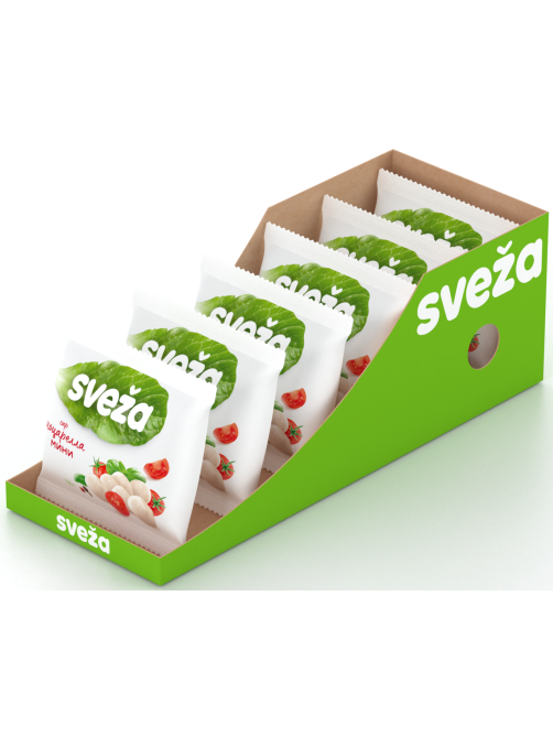 Сыр Sveza Моцарелла мягкий 10 шаров 45%, 250г