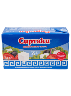 Продукт рассольный Сиртаки комбинированный для греческого салата, 1кг