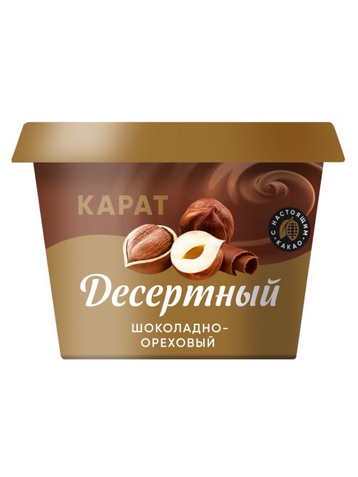 Сыр плавленый Карат шоколадно-ореховый 30%, 230г