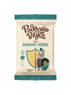 Сыр Радость вкуса Львиное сердце кусок 40%, 180г