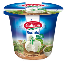 Сыр Galbani Буррата со вкусом песто 50%, 200г