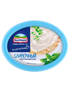 Сыр творожный Hochland сливочный 60%, 140г