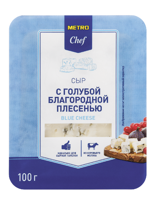 METRO Chef Сыр с голубой плесенью 50%, 100г