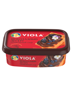Сыр плавленый Viola Шоколадный десерт ГОСТ 30%, 180г