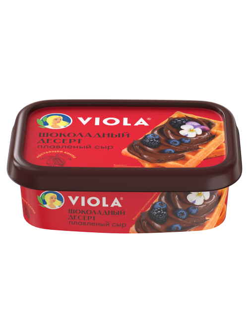 Сыр плавленый Viola Шоколадный десерт ГОСТ 30%, 180г