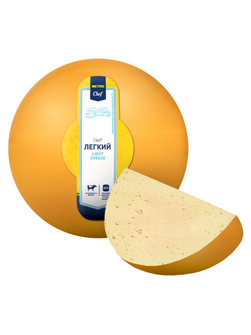 METRO Chef Сыр легкий 30%, ~1кг