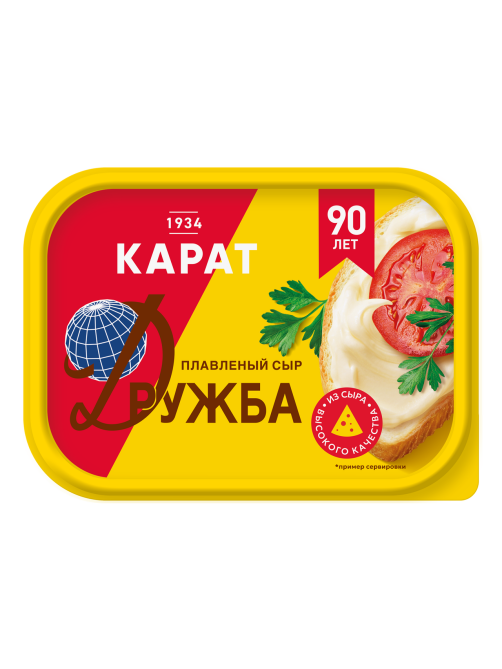 Сыр плавленый Карат дружба 45%, 400г