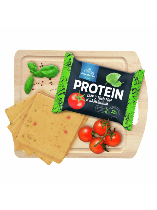 Сыр Oldenburger Protein Томат-базилик 30%, 200г