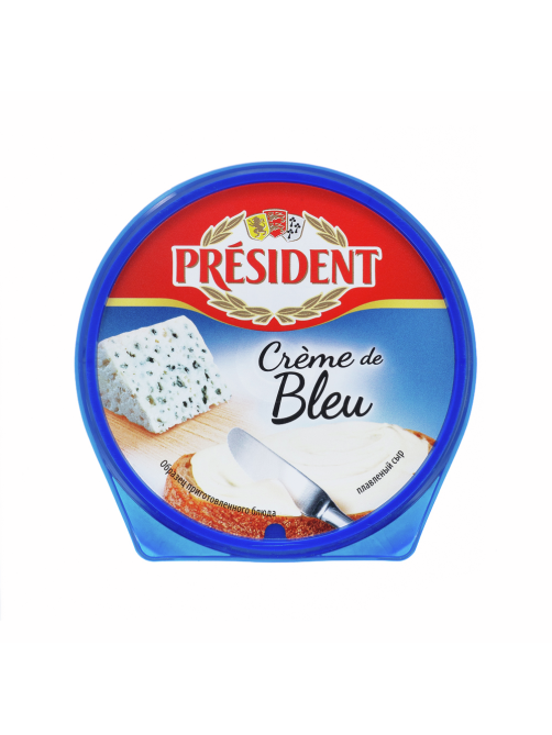 Сыр плавленый President Крем де Блю 50%, 125г