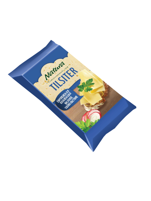 Сыр Natura Тильзитер кусок 45%, 180г