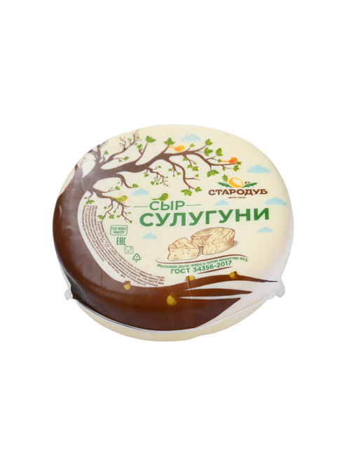 Сыр Стародуб сулугуни 45%, ~650г