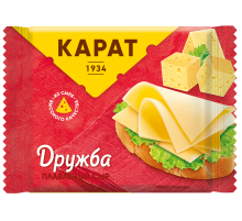 Сыр плавленый Карат Дружба в ломтиках 25%, 130г