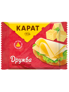 Сыр плавленый Карат Дружба в ломтиках 25%, 130г